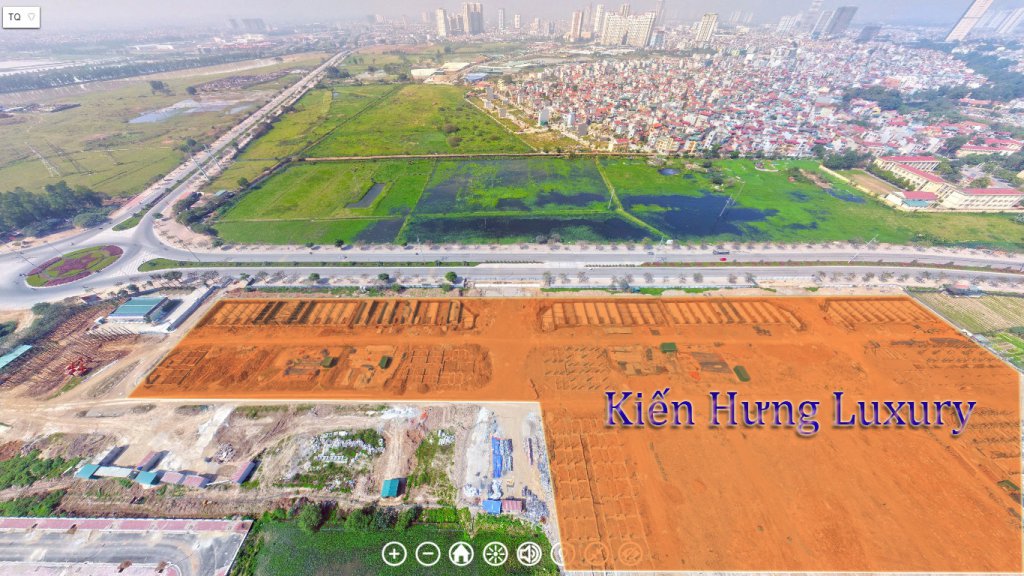 Mặt bằng thực tế Liền kề Kiến Hưng Luxury